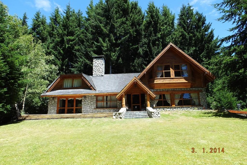 Отель Cabanas Le Pommier Вилья-ла-Ангостура Номер фото
